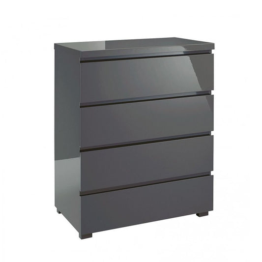 HIGH GLOSS 4 DRAWER CHEST