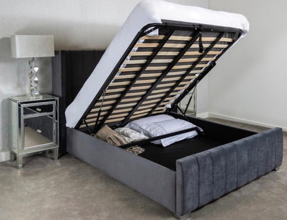 Superior Vertical Designed Ottoman Storage Bed